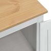 vidaXL Garderober med hylde Hvid 76 x 50 x 170 cm Massiv fyrretr&aelig;