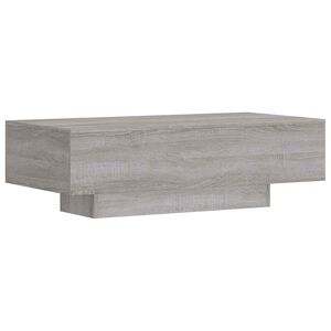 vidaXL sofabord 100x49,5x31 cm konstrueret tr&aelig; gr&aring; sonoma-eg