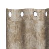 vidaXL Velour Gardiner 2 pcs champagnefarvet 225 x 140 cm Fl&oslash;jl