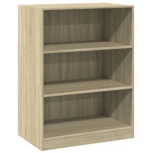 vidaXL t&oslash;jreol 77x48x102 cm konstrueret tr&aelig; sonoma-eg