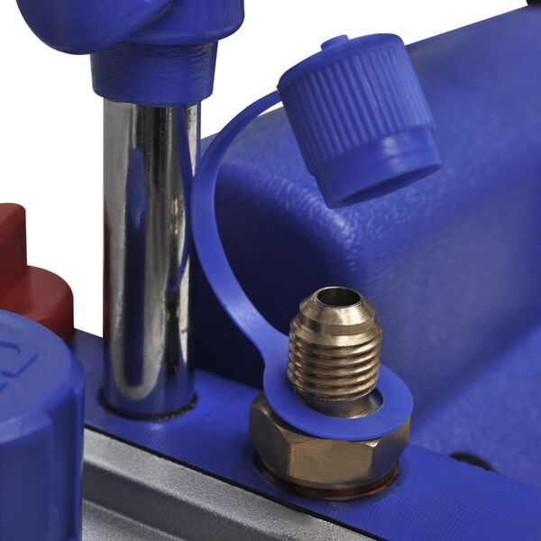 vidaXL vakuumkammer med 2-trins pumpe 7,4 l