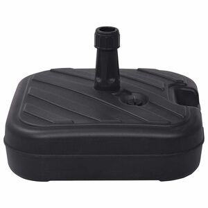 vidaXL parasolfod 24 l sand- eller vandfyld sort
