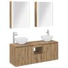 vidaXL Badev&aelig;relsesskabs&aelig;t 5 pcs Artisan-eg 53 x 15,5 x 70 cm