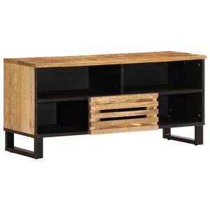 vidaXL tv-bord 100x34x46 cm massivt ru mangotr&aelig;