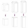 vidaXL Planteholder 3 pcs Rusten Vejrbestandigt St&aring;l
