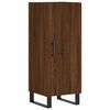 vidaXL sk&aelig;nk 34,5x34x90 cm konstrueret tr&aelig; brun egetr&aelig;sfarve