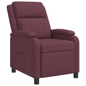 vidaXL Recliner Lilla Stof