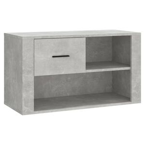 vidaXL skoreol 80x35x45 cm konstrueret tr&aelig; betongr&aring;