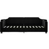 vidaXL daybed med madras 100x200 cm stof sort