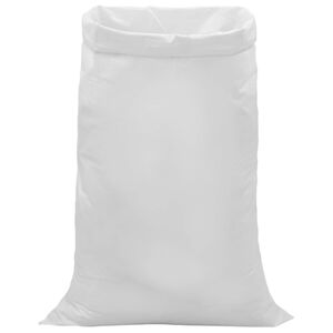 vidaXL Vevde s&aelig;kke 100 stk. Hvid 80 x 125 cm PP