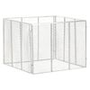 vidaXL kompostbeholder 100x100x77 cm galvaniseret jern