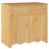 vidaXL Sideboard Drammen Egetræsfarvet 79 x 43 x 75.5 cm