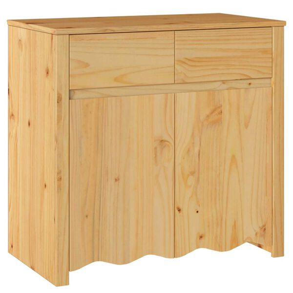 vidaXL Sideboard Drammen Egetræsfarvet 79 x 43 x 75.5 cm