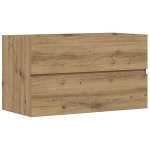 vidaXL underskab til h&aring;ndvask 90x38,5x45 cm konstrueret tr&aelig; kunsttr&aelig;