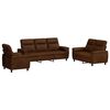 vidaXL Sofa S&aelig;t 3 pcs Army Gr&oslash;n Faux Suede L&aelig;der