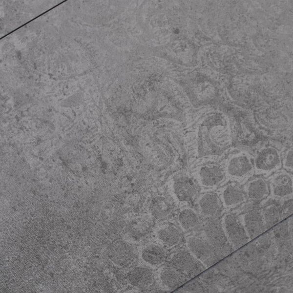 vidaXL selvhæftende PVC-gulvplanker 5,21 m² 2 mm betongrå