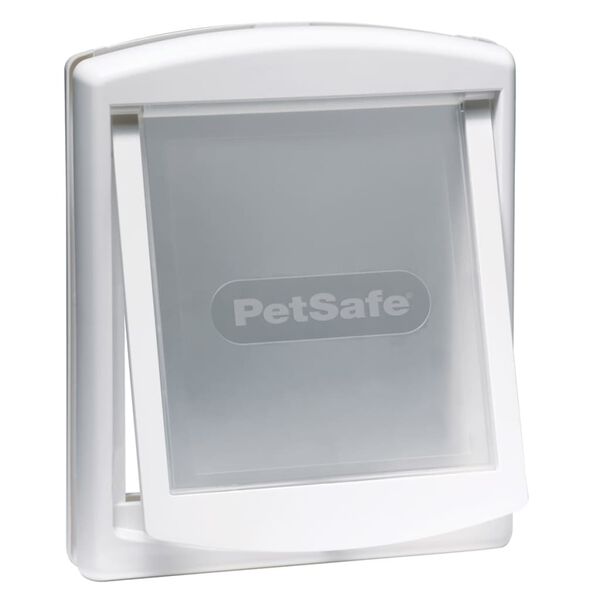 PetSafe 2-vejskæledyrsdør 740 mellem 26,7 x 22,8 cm hvid 5020