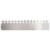 vidaXL Pl&aelig;nekanter 30 pcs S&oslash;lv 103 x 0,05 x 22 cm Rustfrit st&aring;l