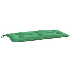 vidaXL hynde til haveb&aelig;nk 110x50x7 cm oxfordstof gr&oslash;n