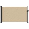 vidaXL sammenrullelig sidemarkise 120x500 cm beige