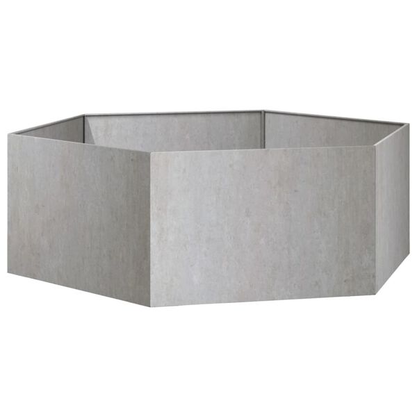 vidaXL plantekasse 138x120x45 cm cortenstål rustfarvet