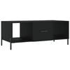 vidaXL sofabord 102x50x40 cm konstrueret tr&aelig; sort