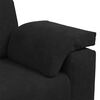 vidaXL 3-personers sofa 220x77x82 cm velour sort