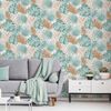 DUTCH WALLCOVERINGS tapet filodendronblade grøn