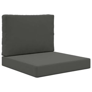 vidaXL Udend&oslash;rs Sofa Pude 2 pcs Antracit Polyester
