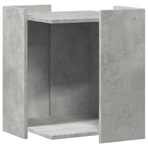 vidaXL toiletskjuler kattebakke 42x42x51 cm konstrueret tr&aelig; betongr&aring;