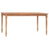 vidaXL Batavia-bord 150x90x75 cm massivt teaktr&aelig;