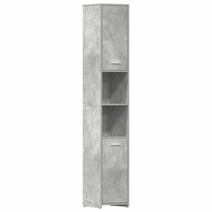 vidaXL badev&aelig;relsesskab 30x30x183,5 cm konstrueret tr&aelig; betongr&aring;