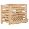 vidaXL kartoffelkasse 60x40x50 cm massivt fyrretr&aelig;