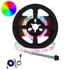 vidaXL LED Strip 12 stk. Sort og Gennemsigtig Kobber og plastik