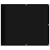 vidaXL altanafsk&aelig;rmning 90x800 cm 100 % polyester sort