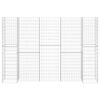 vidaXL H-formet gabion-plantekasse 260x40x200 cm stål