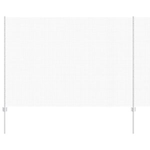 vidaXL Hegn med post S&oslash;lv 1,5 x 10 m St&aring;l