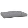 vidaXL pallehynde 120x80x12 cm stof gr&aring;