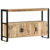 vidaXL sideskab 120 x 30 x 75 cm massivt mangotr&aelig;