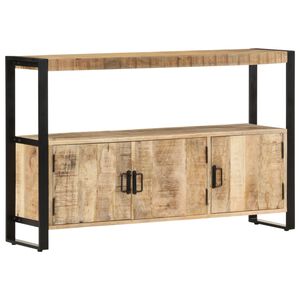vidaXL sideskab 120 x 30 x 75 cm massivt mangotr&aelig;