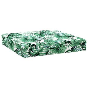 vidaXL pallehynde 60x60x9,5 cm oxfordstof bladm&oslash;nster