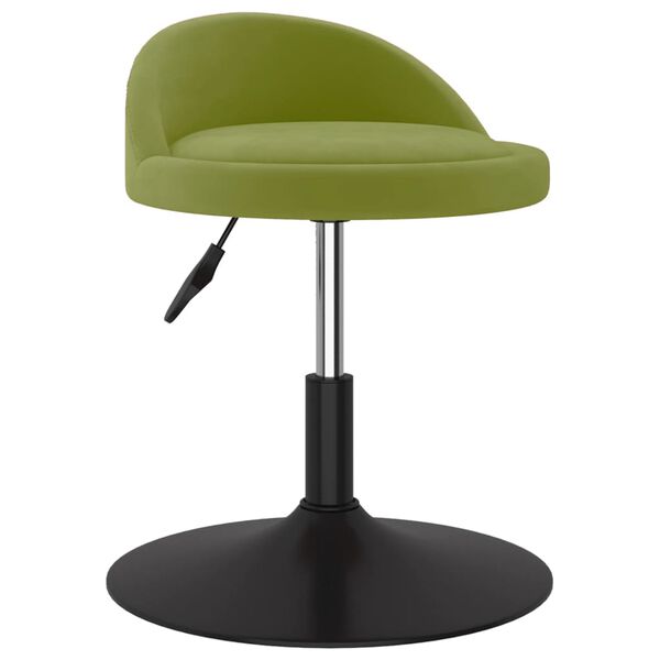 vidaXL massagetaburet fl&oslash;jl lysegr&oslash;n