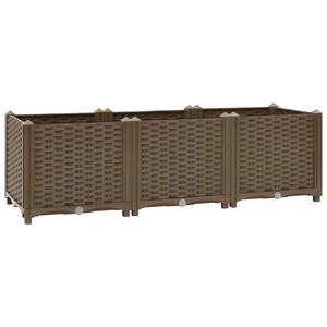 vidaXL h&oslash;jbed 120x40x38 cm polypropylen