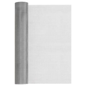 vidaXL Netsk&aelig;rm 40 x 2000 cm 30 Mesh Rustfrit st&aring;l 201 S&oslash;lv