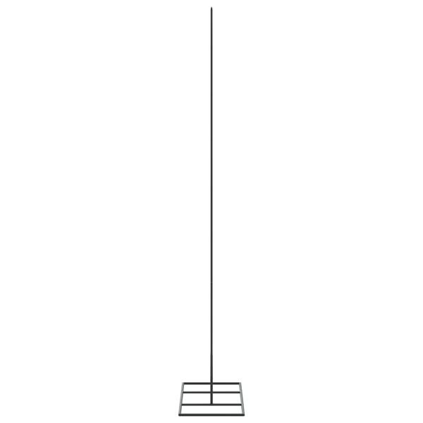 vidaXL dekorativt juletr&aelig; 150 cm metal sort