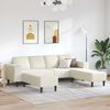 vidaXL Stue Sofa 3 pcs Creme