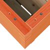 vidaXL plantekasse 40x40x49,5 cm massivt fyrretr&aelig; gyldenbrun