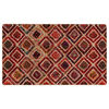 vidaXL T&aelig;ppe Runner MARSA Flerfarvet 80 x 100 cm Polyester og PVC