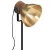 vidaXL skrivebordslampe 17x17x50 cm 25 W E27 antik messingfarve
