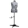 vidaXL justerbar gine kvinde str. L 44-50 sort